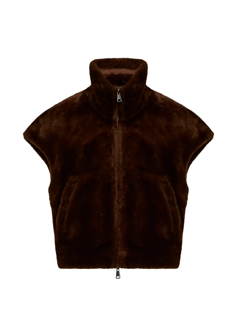Urbancode reversible faux-shearling gilet | Faux Fur & Shearling Jackets | Image 2
