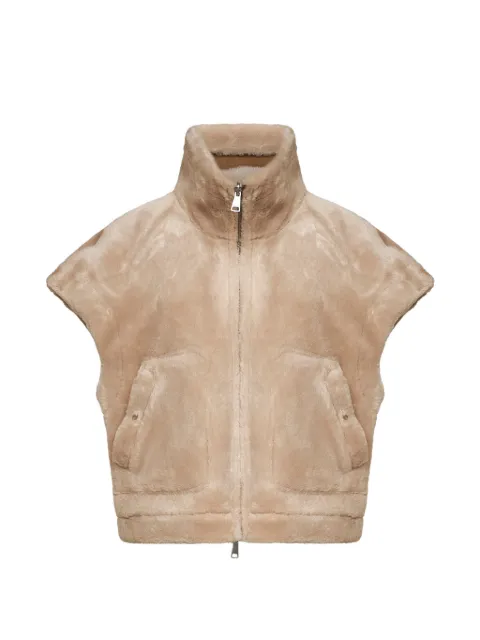 Urbancode reversible faux-shearling gilet