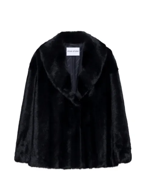 STAND STUDIO Francis faux-fur jacket
