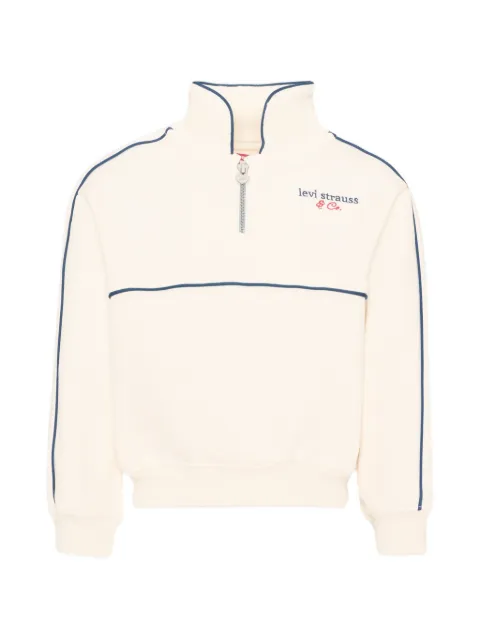 Levi's Kids piped logo-print sweatshirt