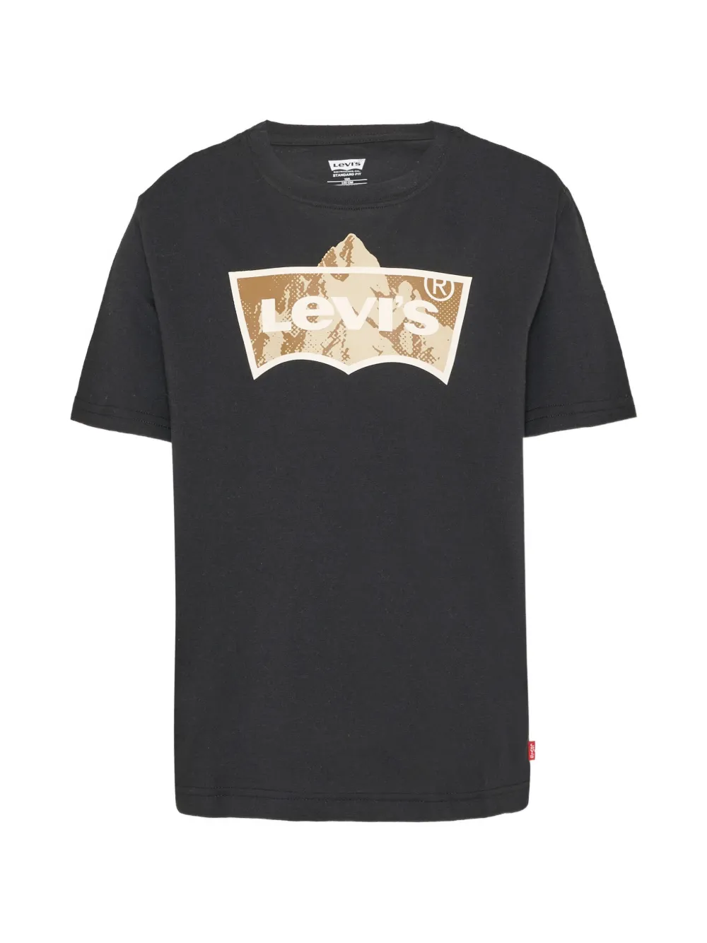 Levi's Kids logo-print short-sleeve T-shirt - Nero