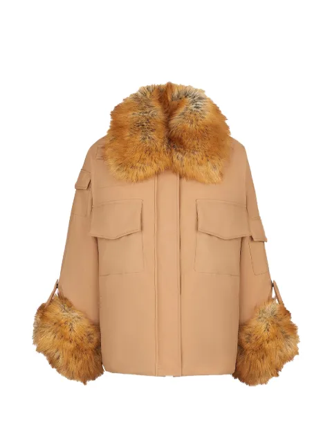 Canadian Yoho faux-fur trim jacket