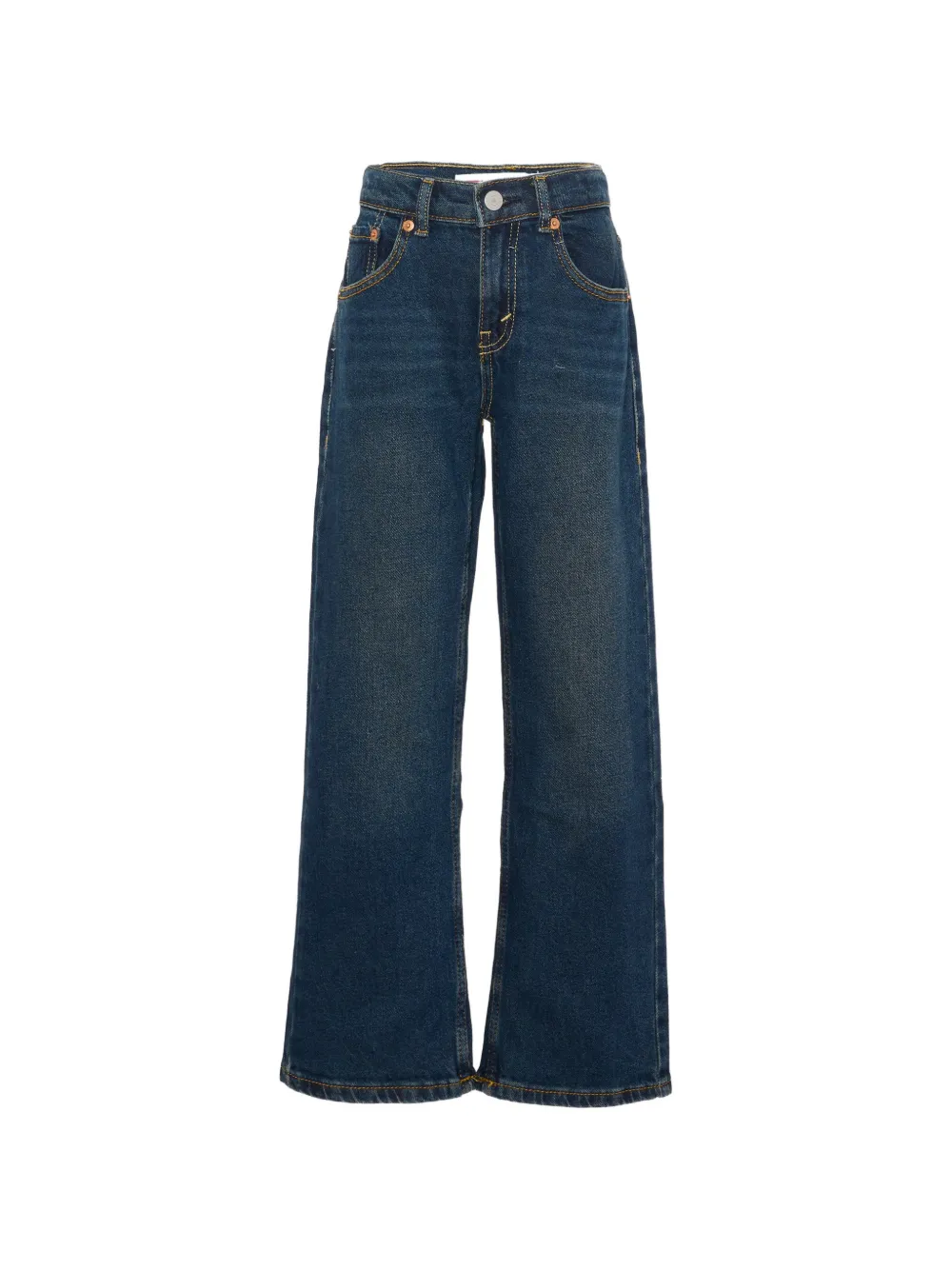 Levi's Kids straight-leg jeans Blauw