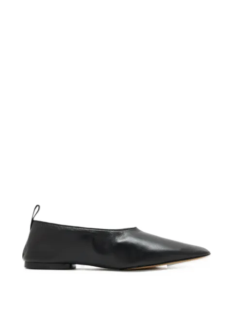 Schutz pointed-toe pull-tab ballet flats