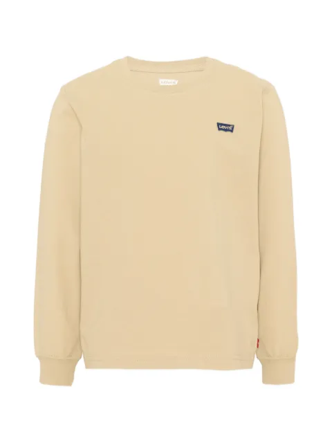 Levi's Kids logo-patch long-sleeve sweatshirt