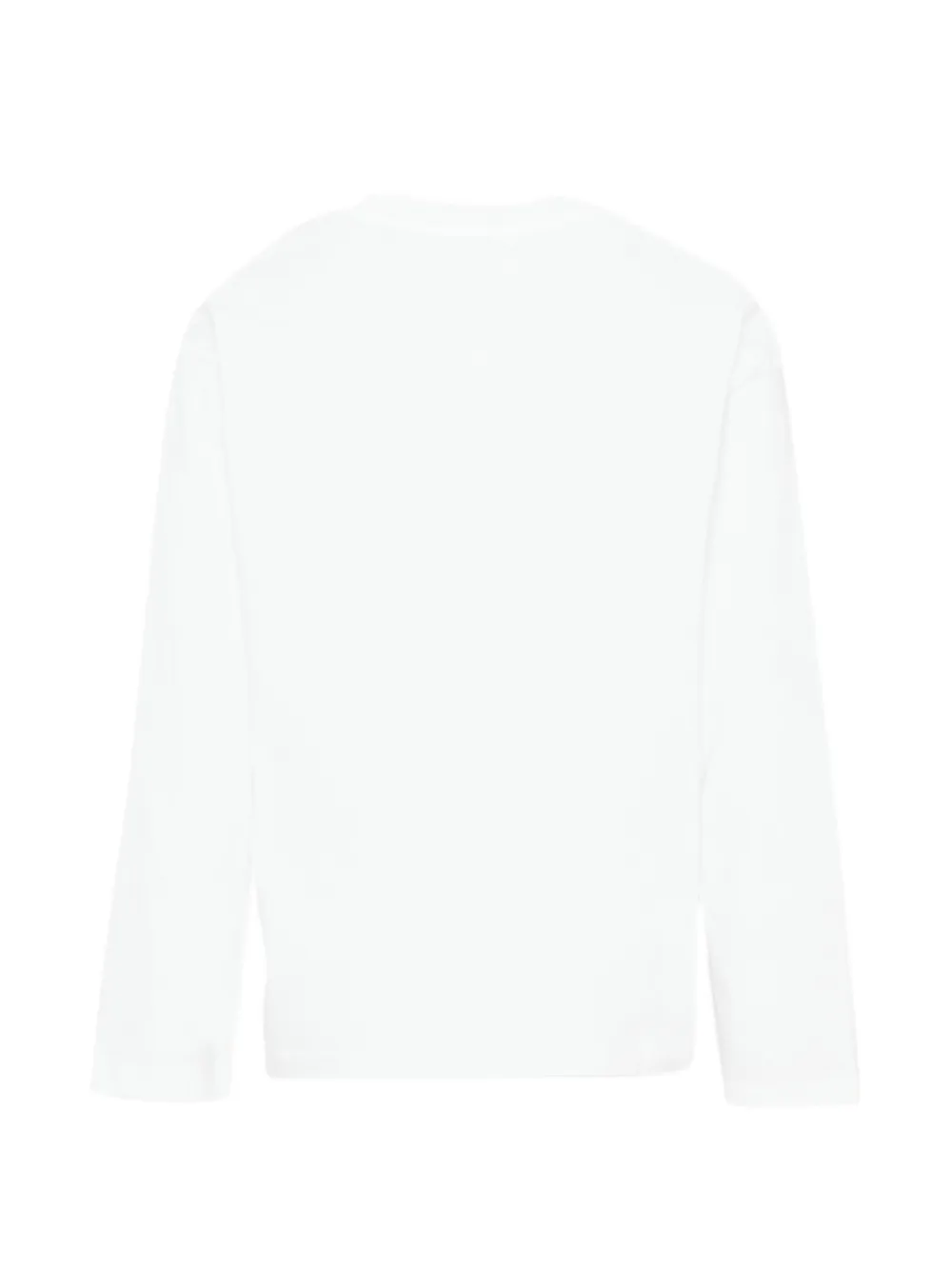 Calvin Klein Kids logo-print long-sleeve T-shirt Zwart