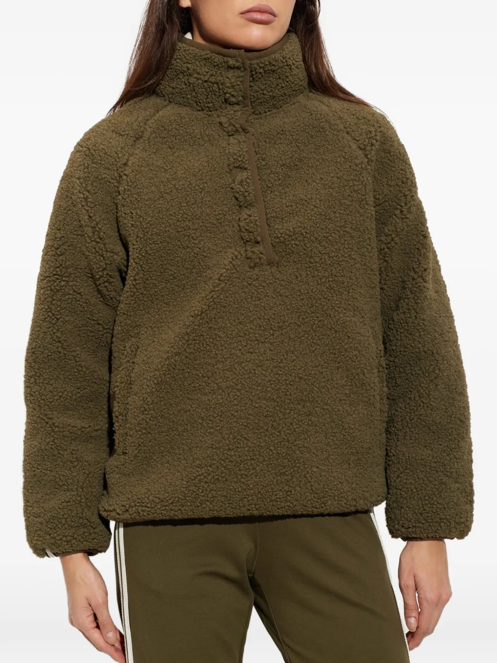 The Upside Harlow fleece sweatshirt Groen