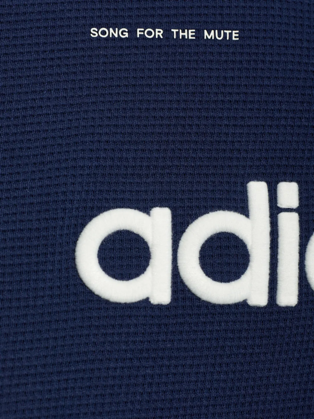 adidas x Song For The Mute ADI008 long-sleeve polo shirt Blauw