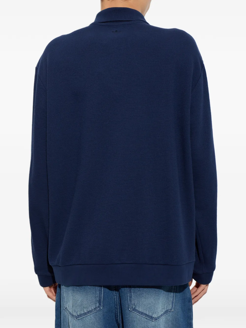 adidas x Song For The Mute ADI008 long-sleeve polo shirt Blauw