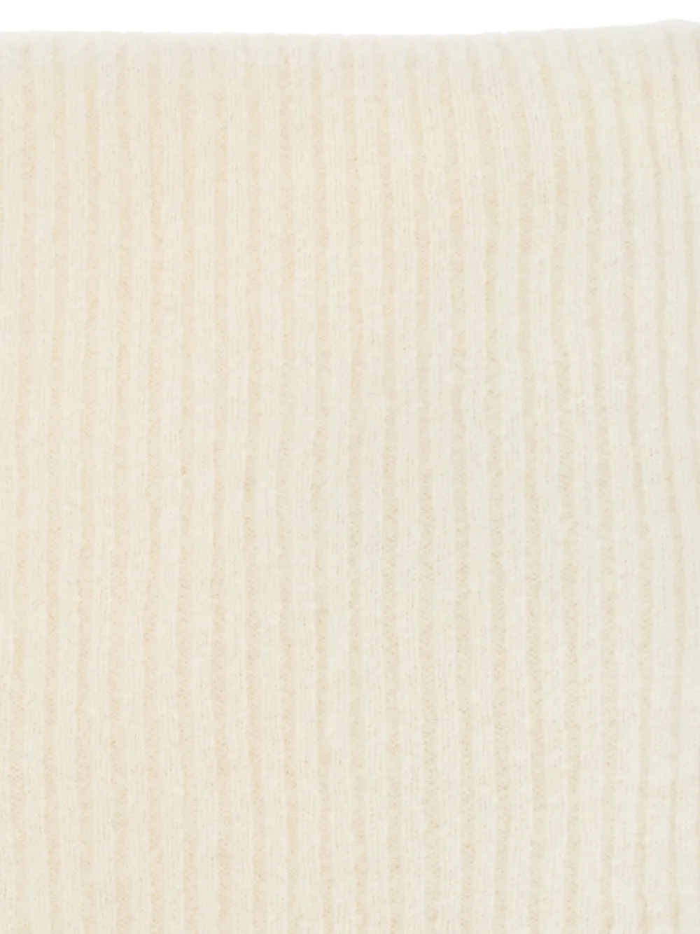 Givenchy ribbed-knit scarf Beige