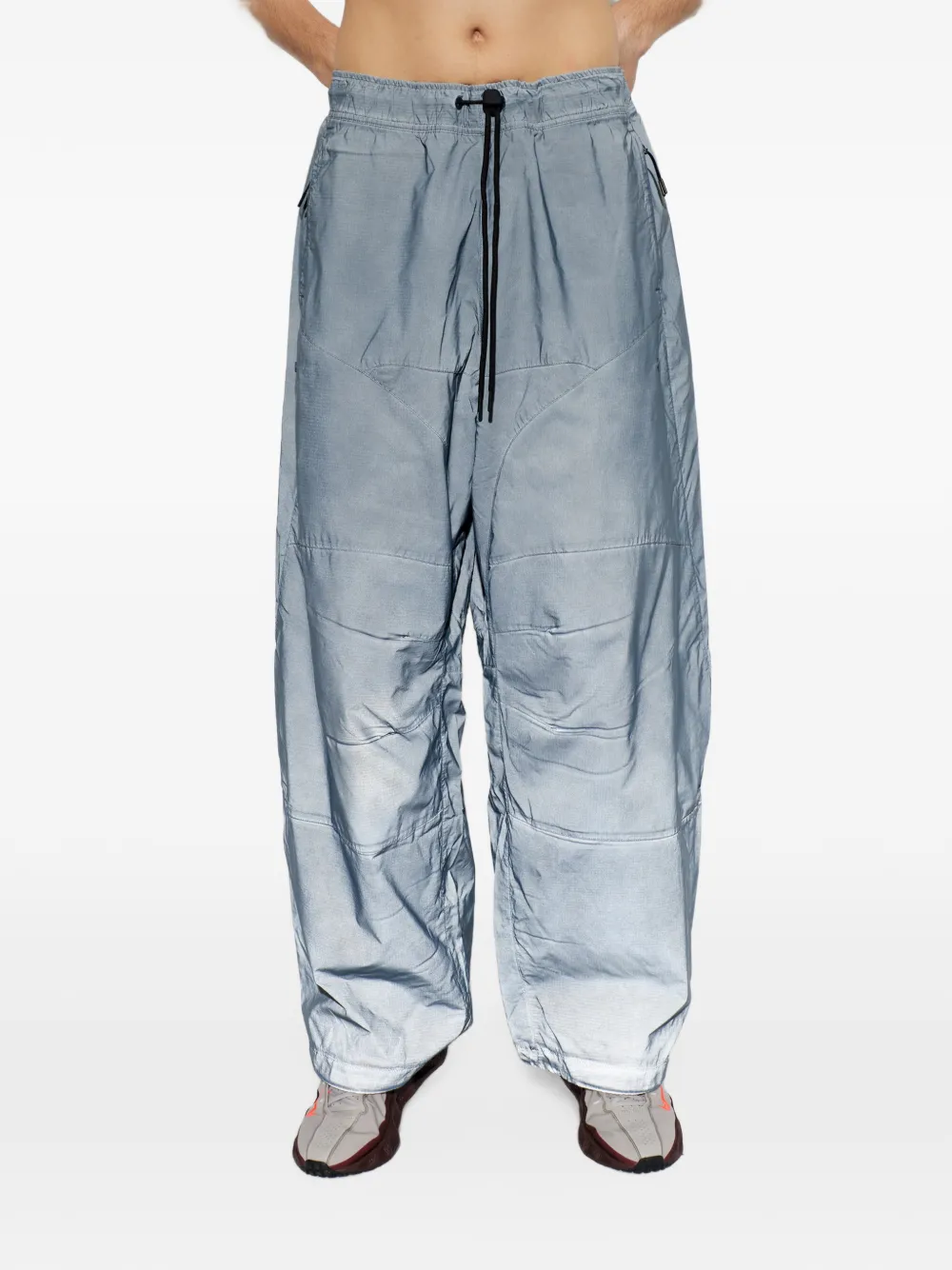 Nike Tech Loose reflective-design trousers - Grigio