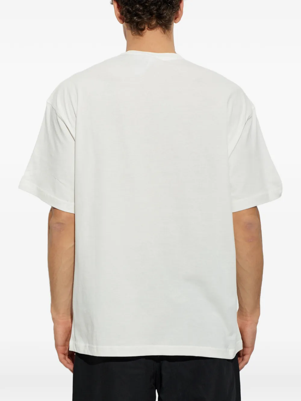 adidas embroidered-logo T-shirt Wit