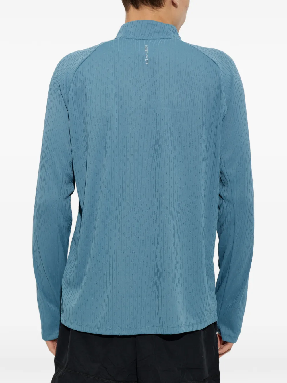Nike Stride trui met kwartrits Blauw