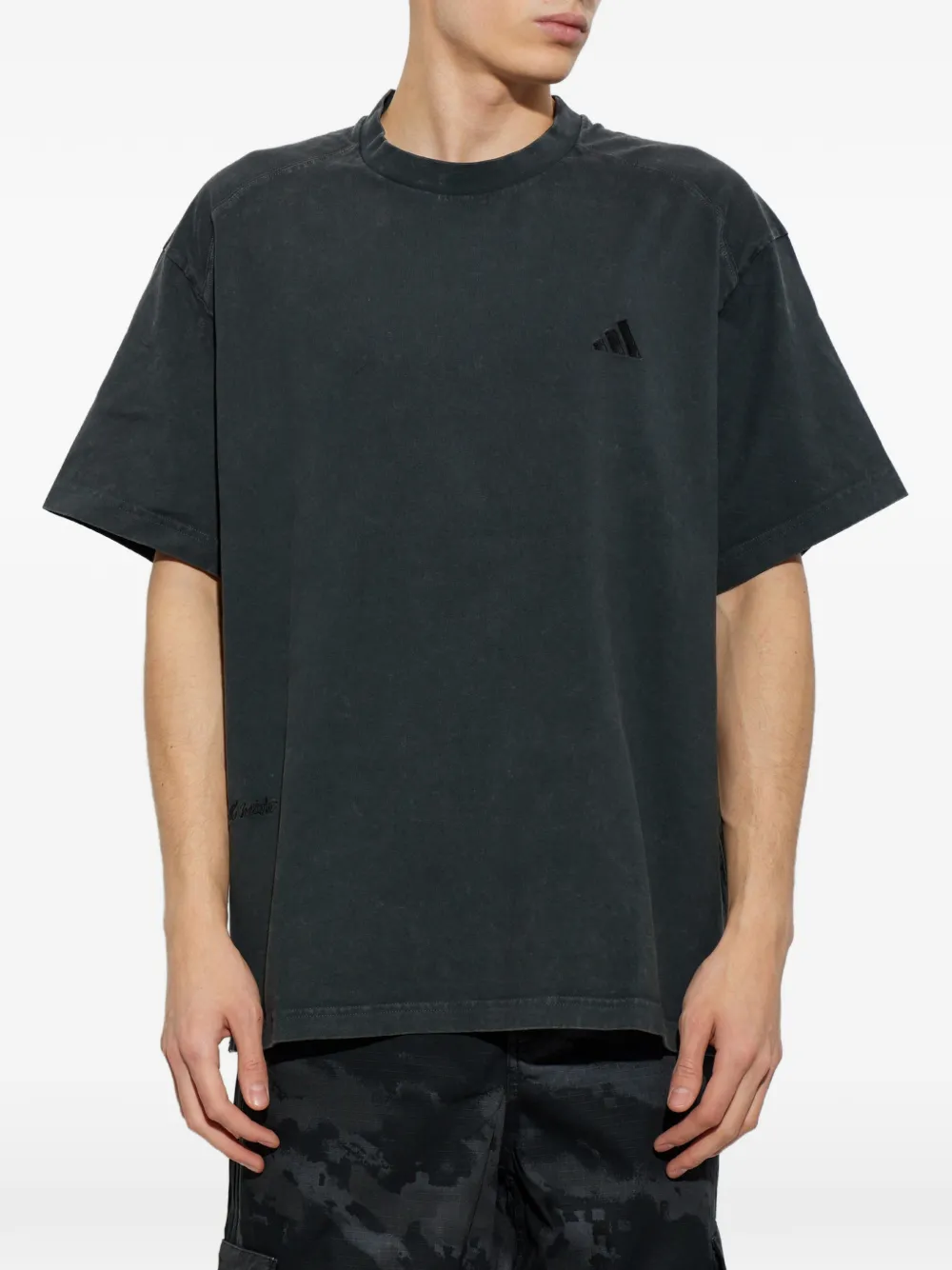 adidas x Tyrrell Winston oversized T-shirt Zwart