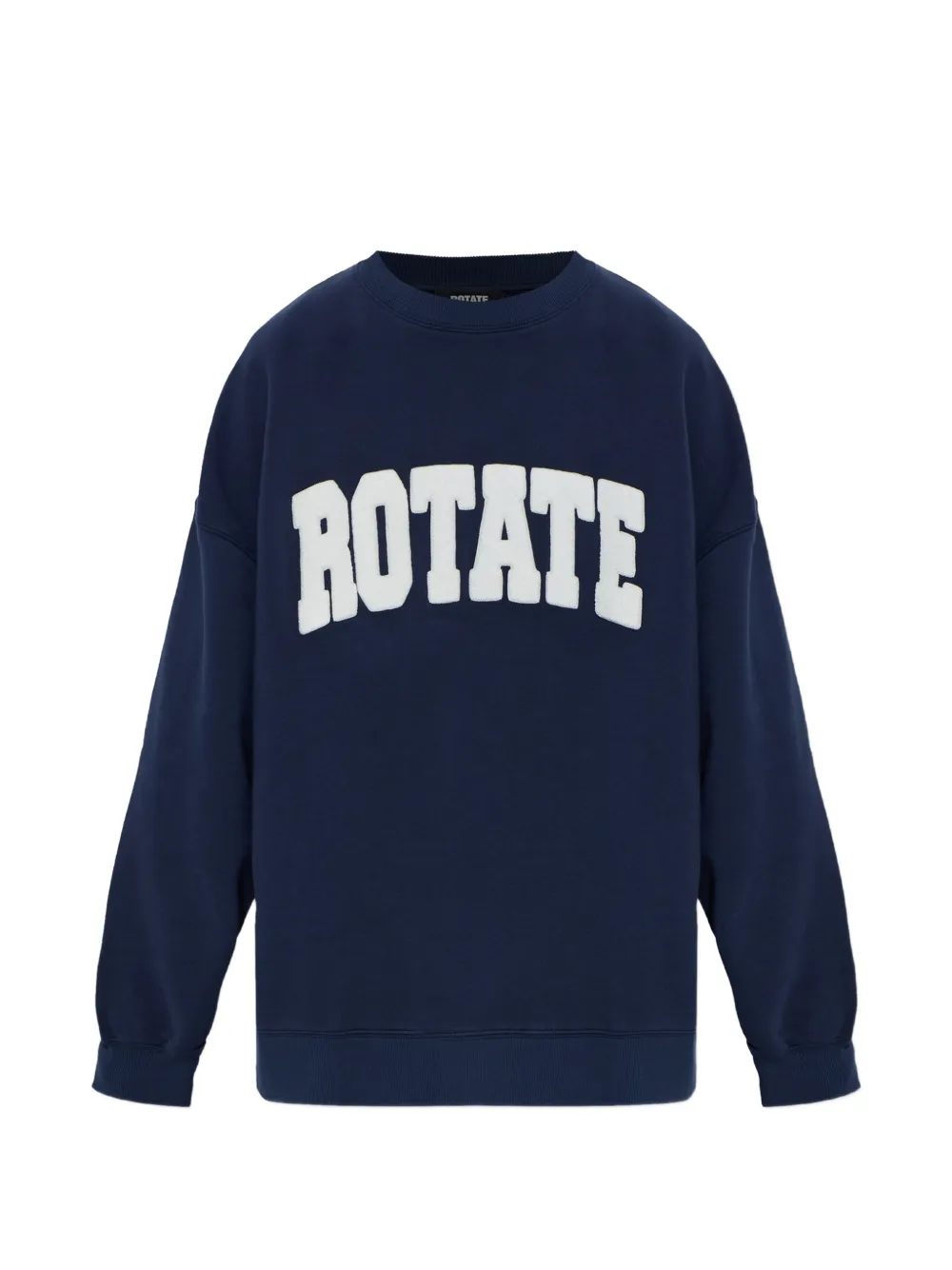 ROTATE BIRGER CHRISTENSEN Heavy sweat crew-neck navy - Blu