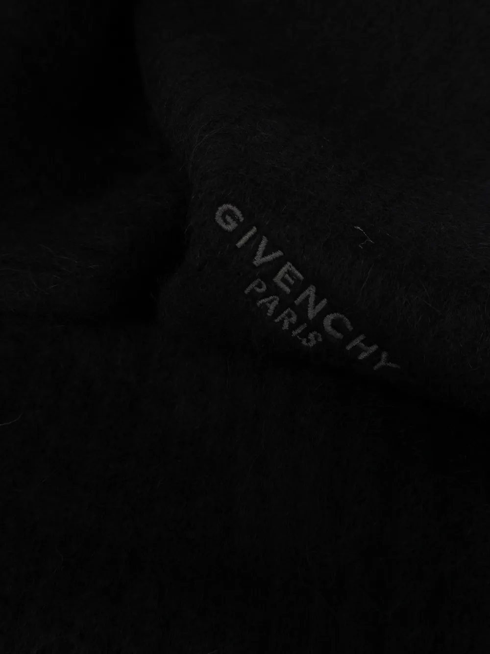 Givenchy hooded scarf Zwart