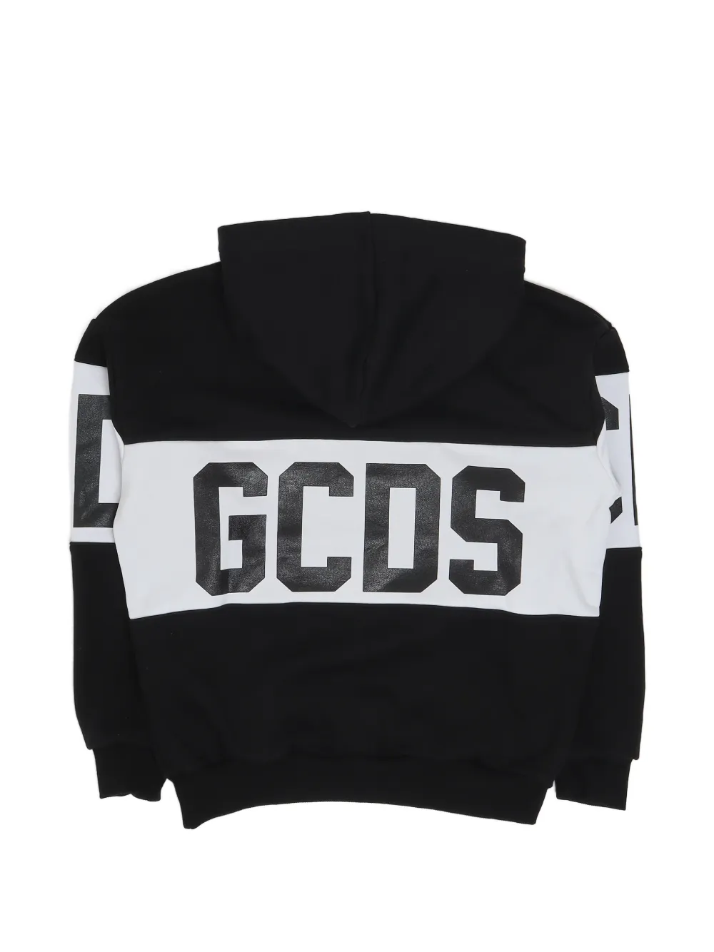 Gcds Kids 로고 프린트 패널 후드