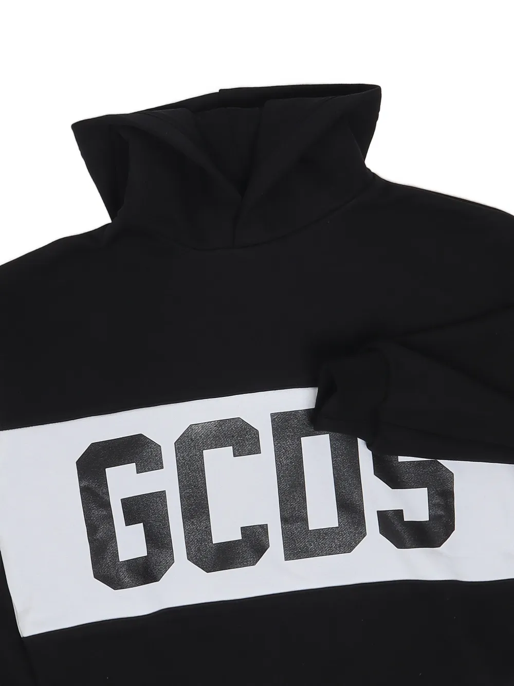 Gcds Kids 로고 프린트 패널 후드
