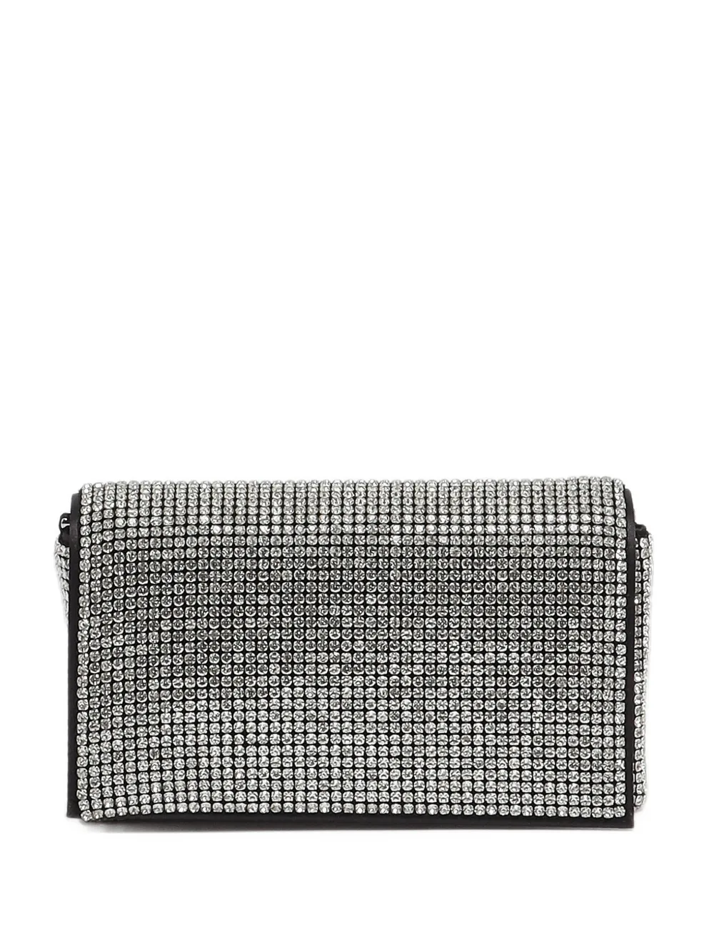 TWENTY FOURHAITCH Luniva crystal-embellished mini bag - Argento