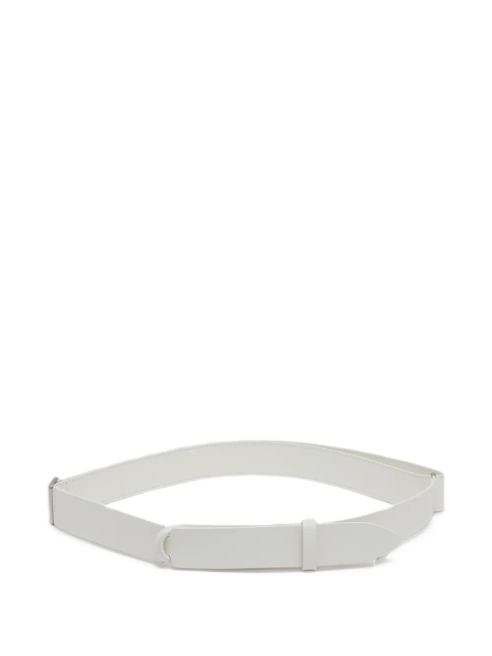 Orciani Bull leather belt Wit