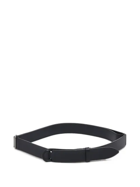 Orciani loop-fastening leather belt