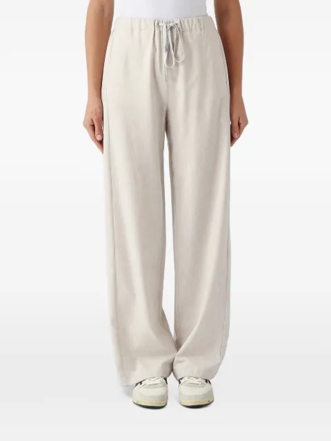 Gran Sasso drawstring-waist wide-leg trousers
