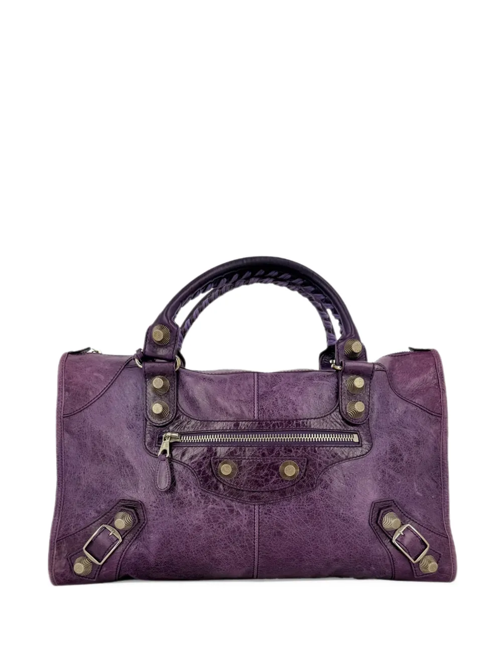 Balenciaga Pre-Owned 2009 Giant Brogues Work tote bag - Viola