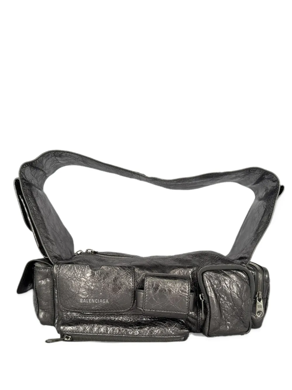 Balenciaga Pre-Owned Superbusy shoulder bag - Argento