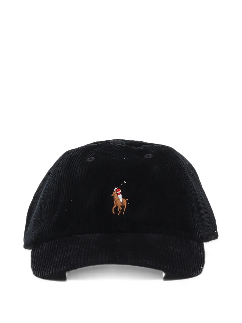 Polo Ralph Lauren corduroy Ball cap Zwart