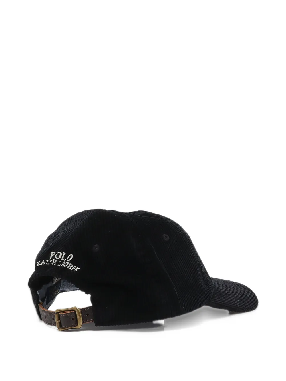 Polo Ralph Lauren corduroy Ball cap Zwart