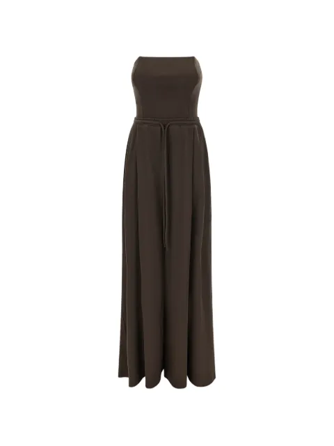 Giovanni Bedin strapless wide-leg jumpsuit