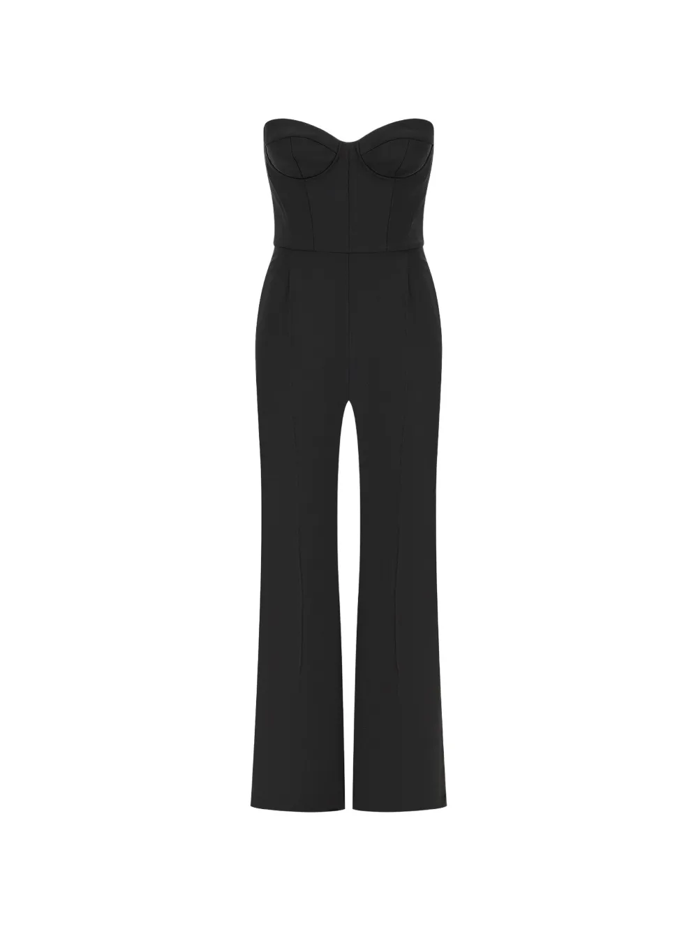 Giovanni Bedin strapless corset-style jumpsuit - Nero