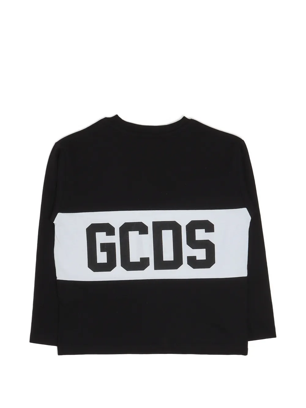 Gcds Kids 로고 프린트 긴팔 티셔츠