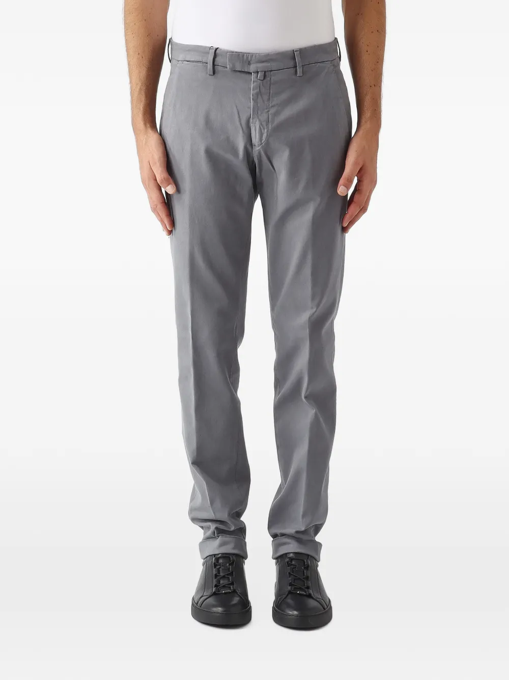 Briglia 1949 straight-leg chino trousers Grijs