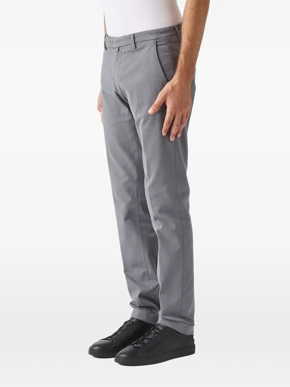 Briglia 1949 straight-leg chino trousers Grijs
