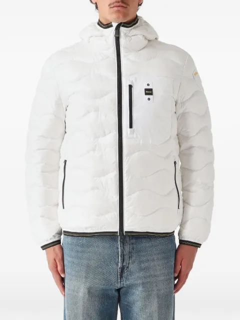 Blauer quilted hooded jacket