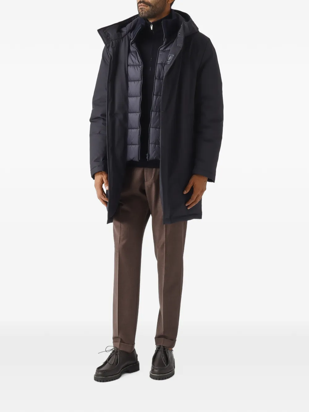 michael coal Frederick pleated trousers Bruin