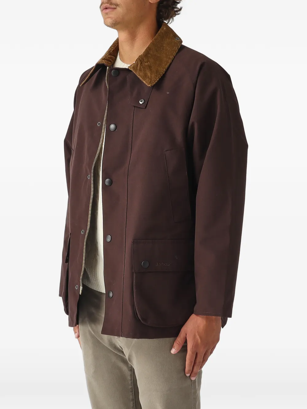 Barbour classic Bedale showerproof jacket Bruin