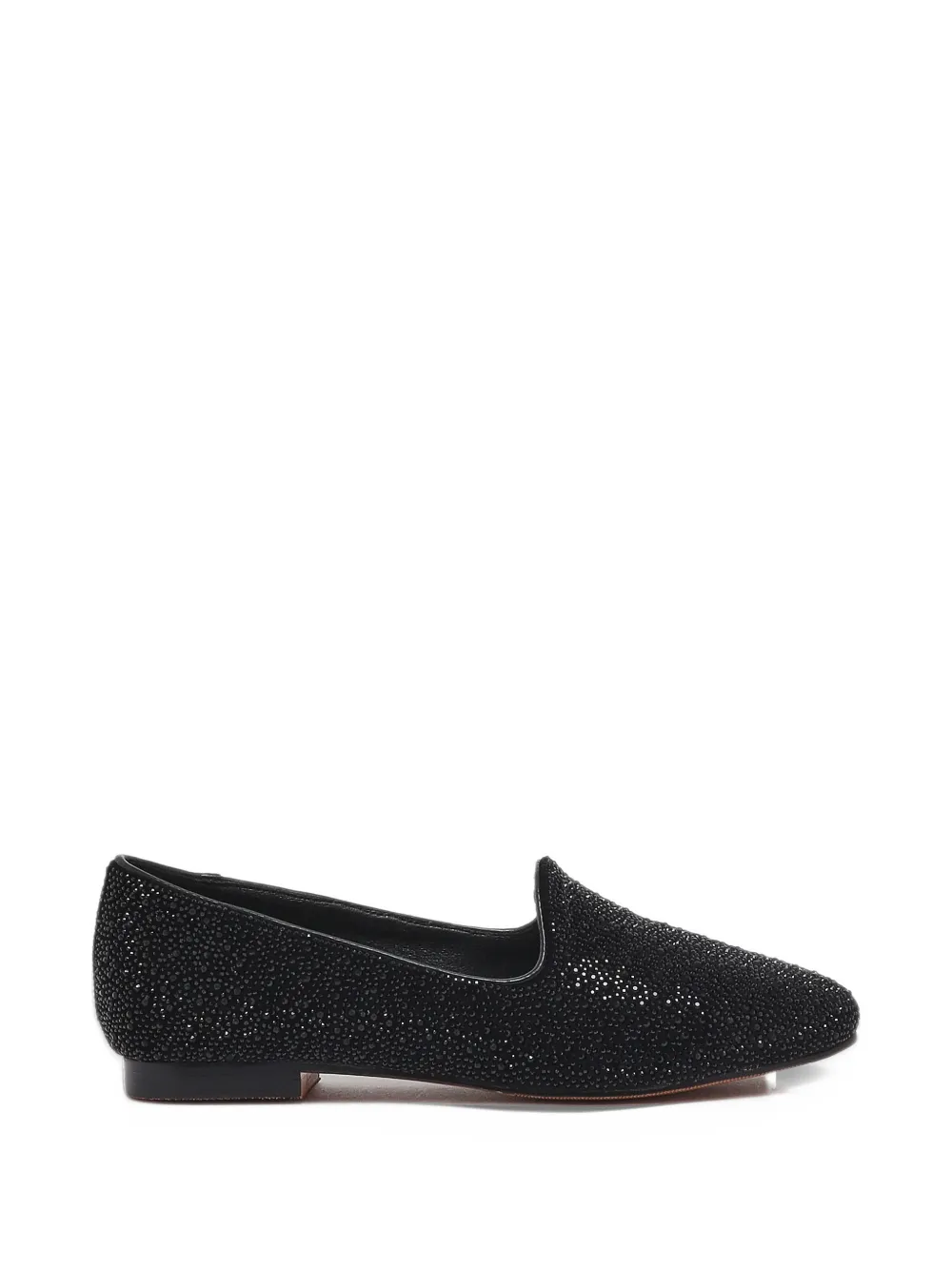 TWENTY FOURHAITCH Syara crystal-embellished loafers - Noir TWENTY FOURHAITCH Syara crystal-embellished loafers - Noir