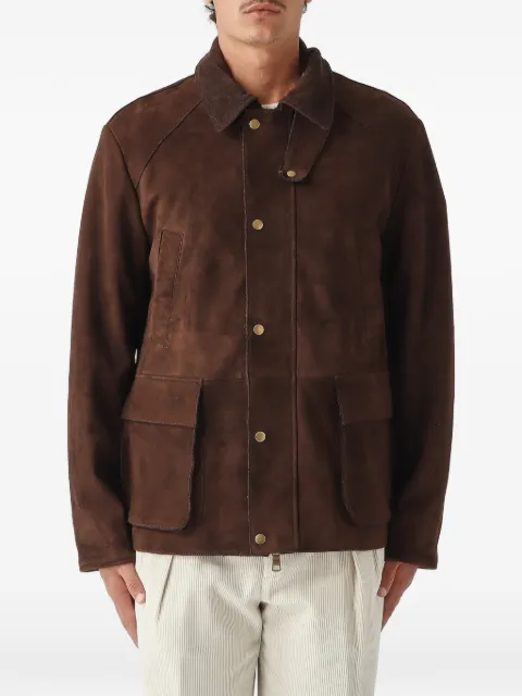 THE JACK LEATHERS Gordon panelled jacket