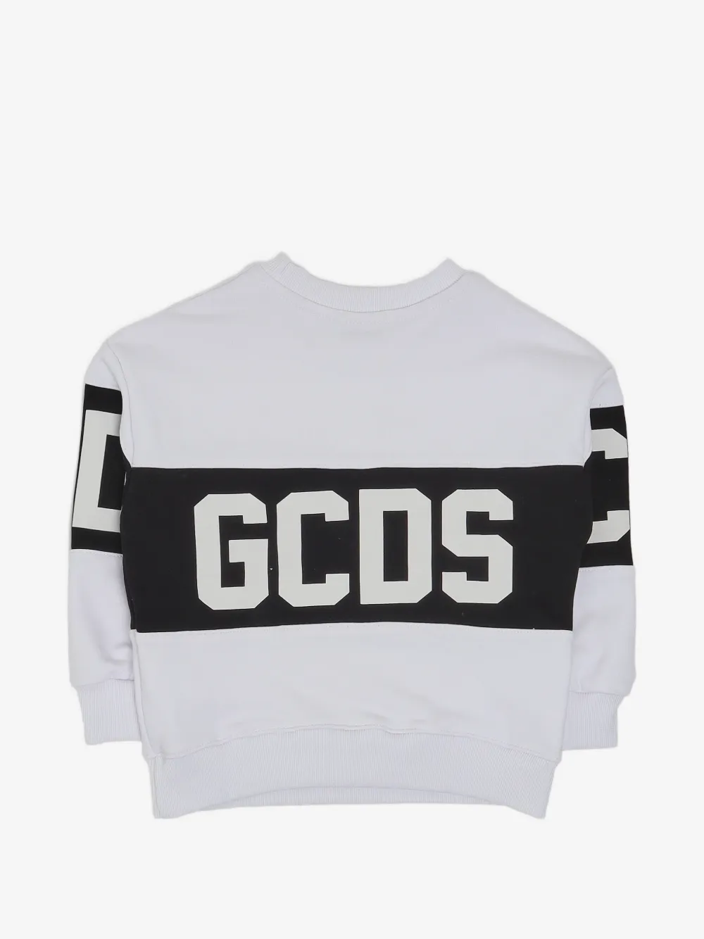 Gcds Kids 로고 프린트 크루넥 맨투맨