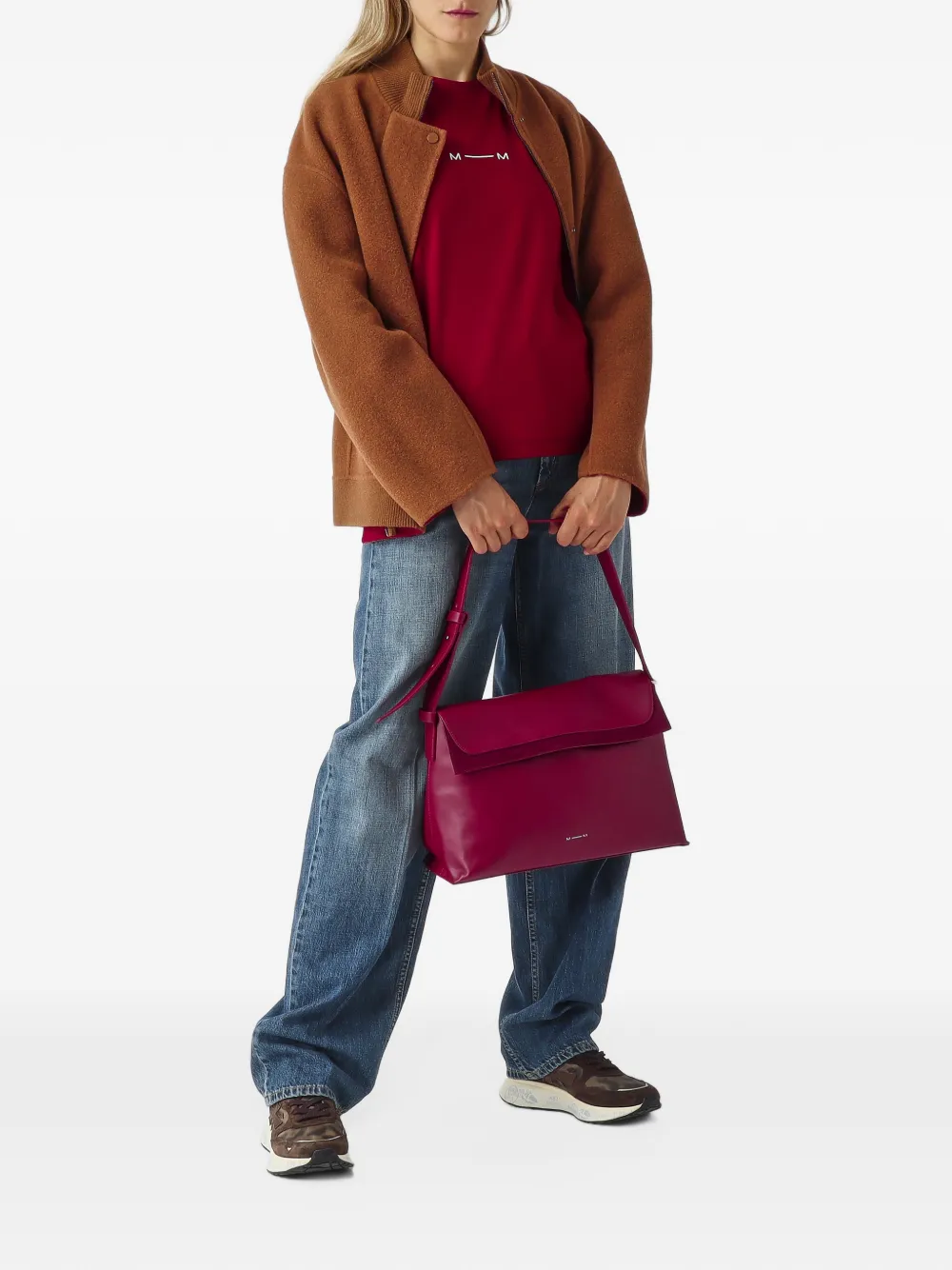 Max Mara Fenice zip-up wool jacket Bruin
