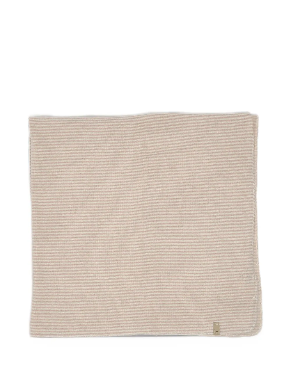 1+ In The Family Jeanine striped blanket - Toni neutri