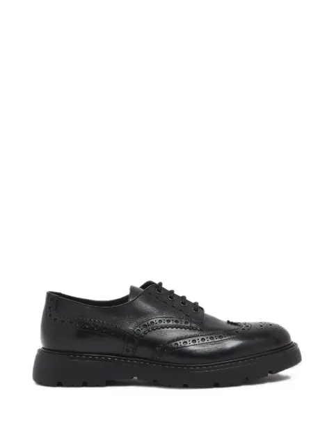 Doucal's zapatos derby Triumph de piel de becerro con agujetas y perforaciones