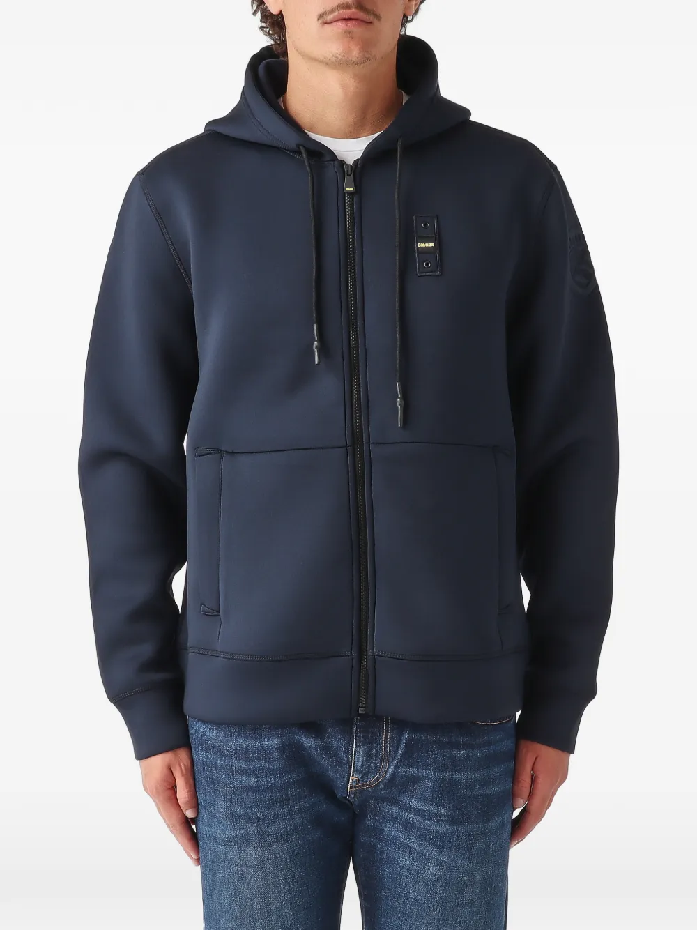 Blauer Colby zip-up hoodie - Bleu Blauer Colby zip-up hoodie - Bleu