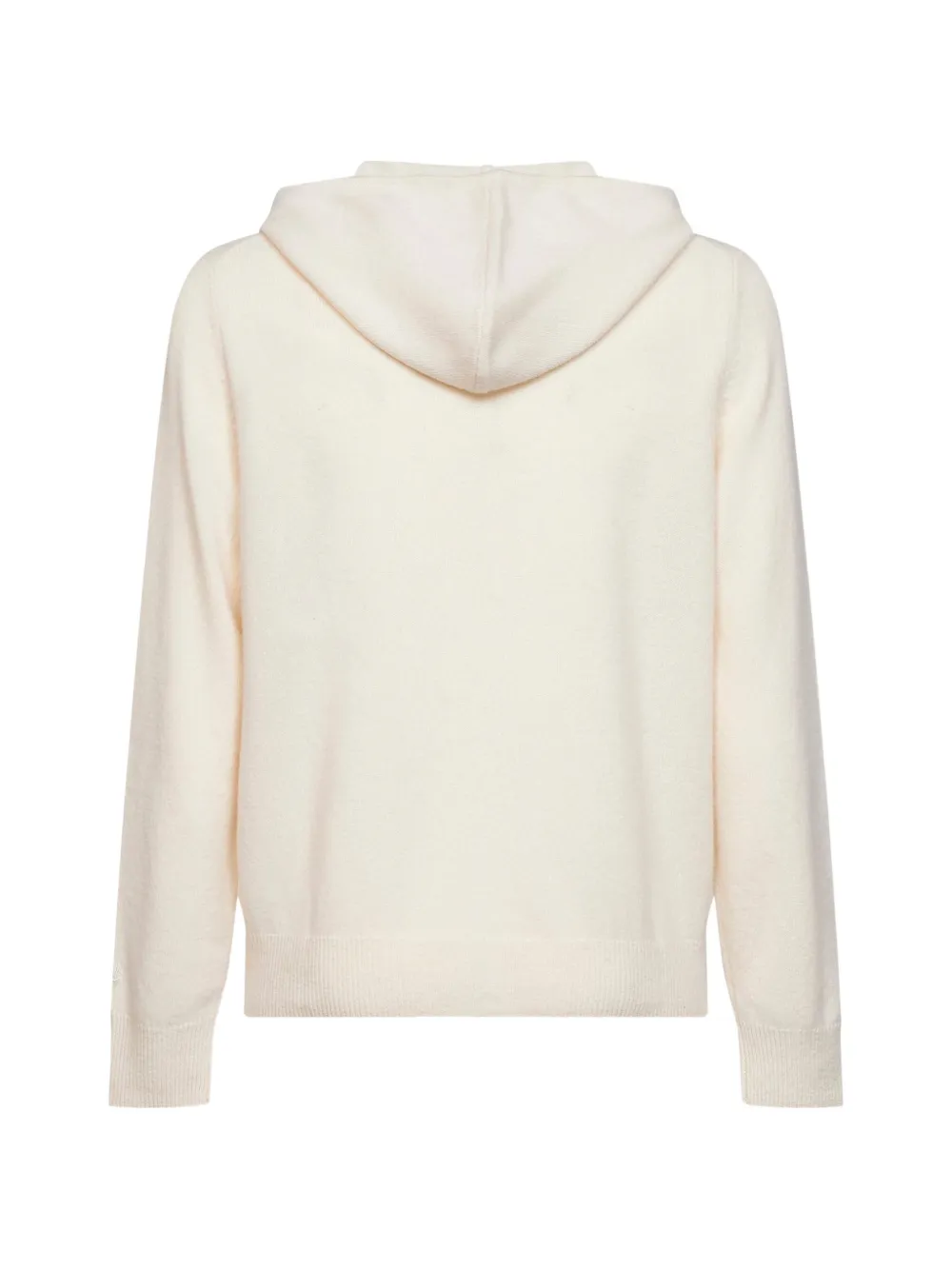 MC2 Saint Barth lambswool zip-up hoodie Beige