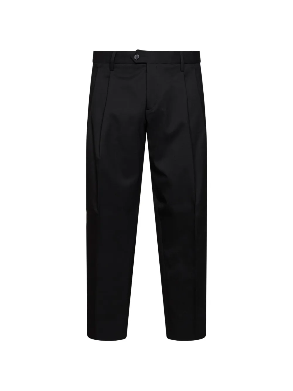 Briglia 1949 pleated straight-leg trousers Zwart