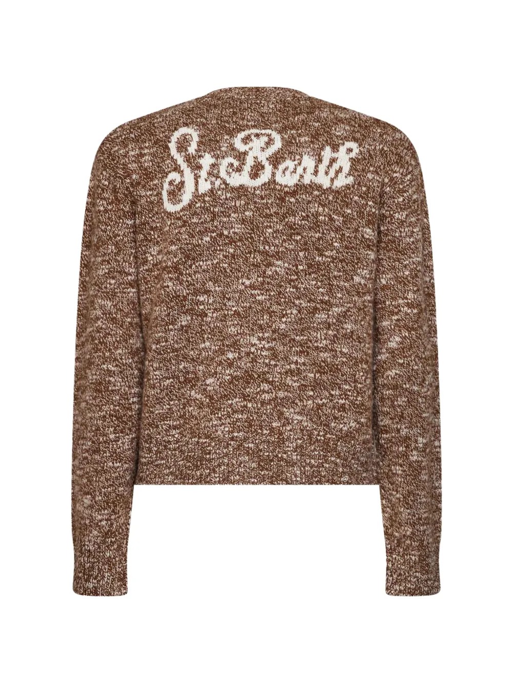 MC2 Saint Barth embroidered wool sweater Bruin