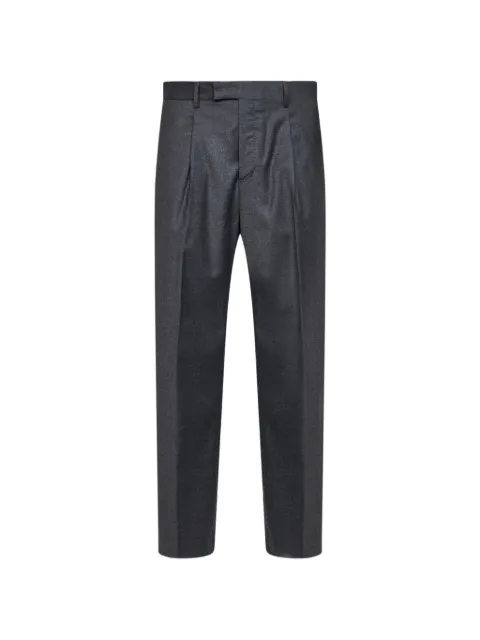 D4.0 pleated tapered trousers