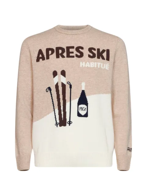 MC2 Saint Barth jacquard-artwork sweater
